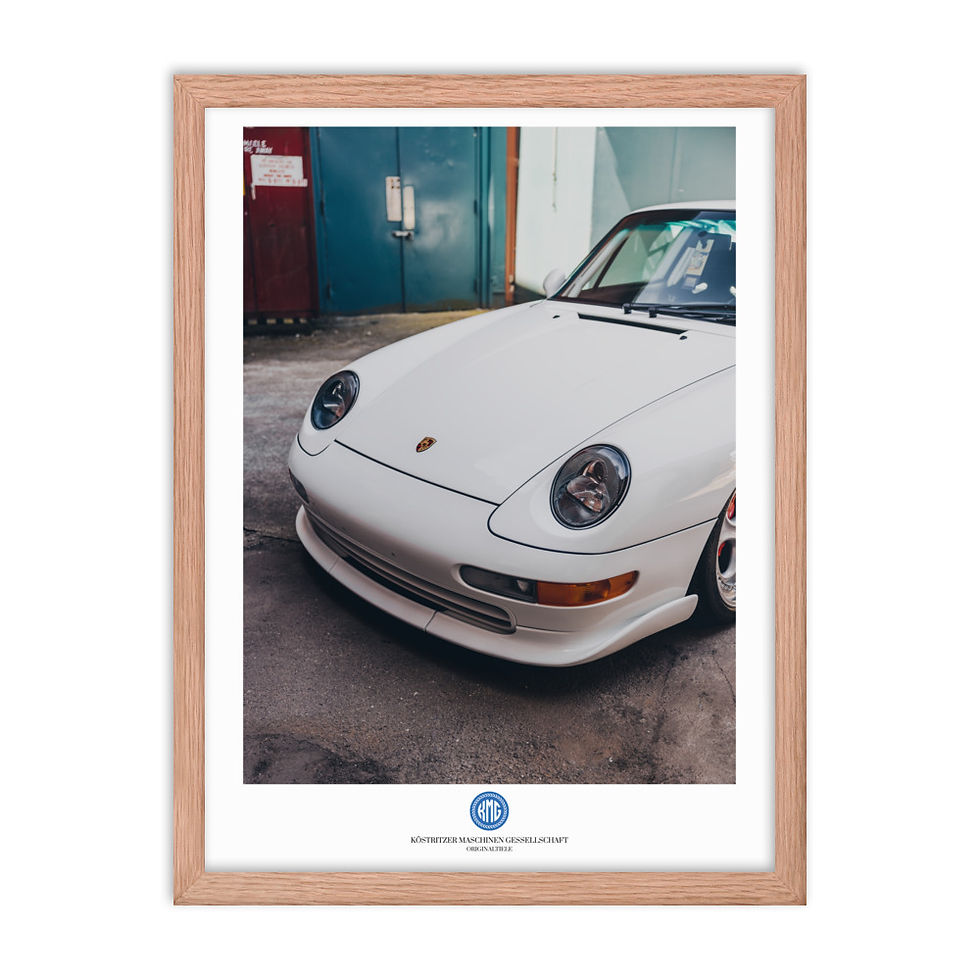 Miniaturbild: Euro Clubsport #2 18"x24" Poster (Framed)