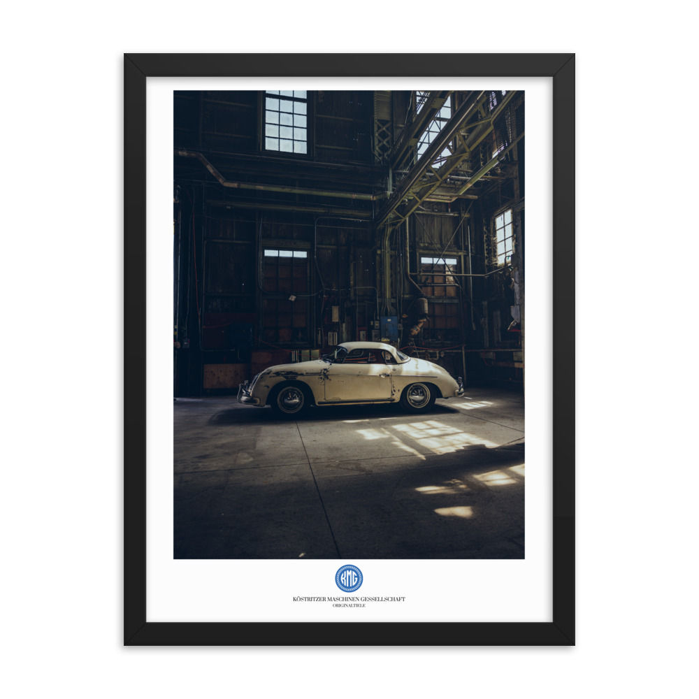 1957 #4 18"x24" Poster (Framed)