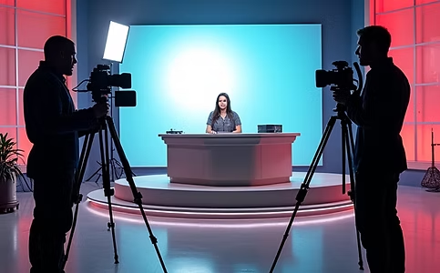 Mart 125 Community House Media Hub Podcast studio Broadcast Booth Live concept