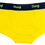 Miniatura: Cueca Slip Listra/Amarelo 02un