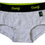 Miniatura: Cueca Slip Cinza 02un