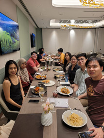 Last lunch with the team