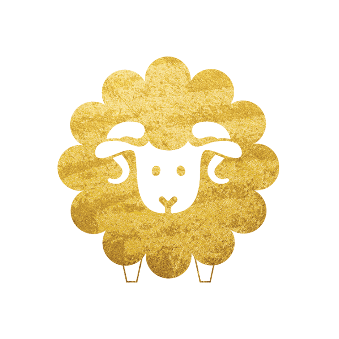 Golden Fleece Competition animated sheep logo