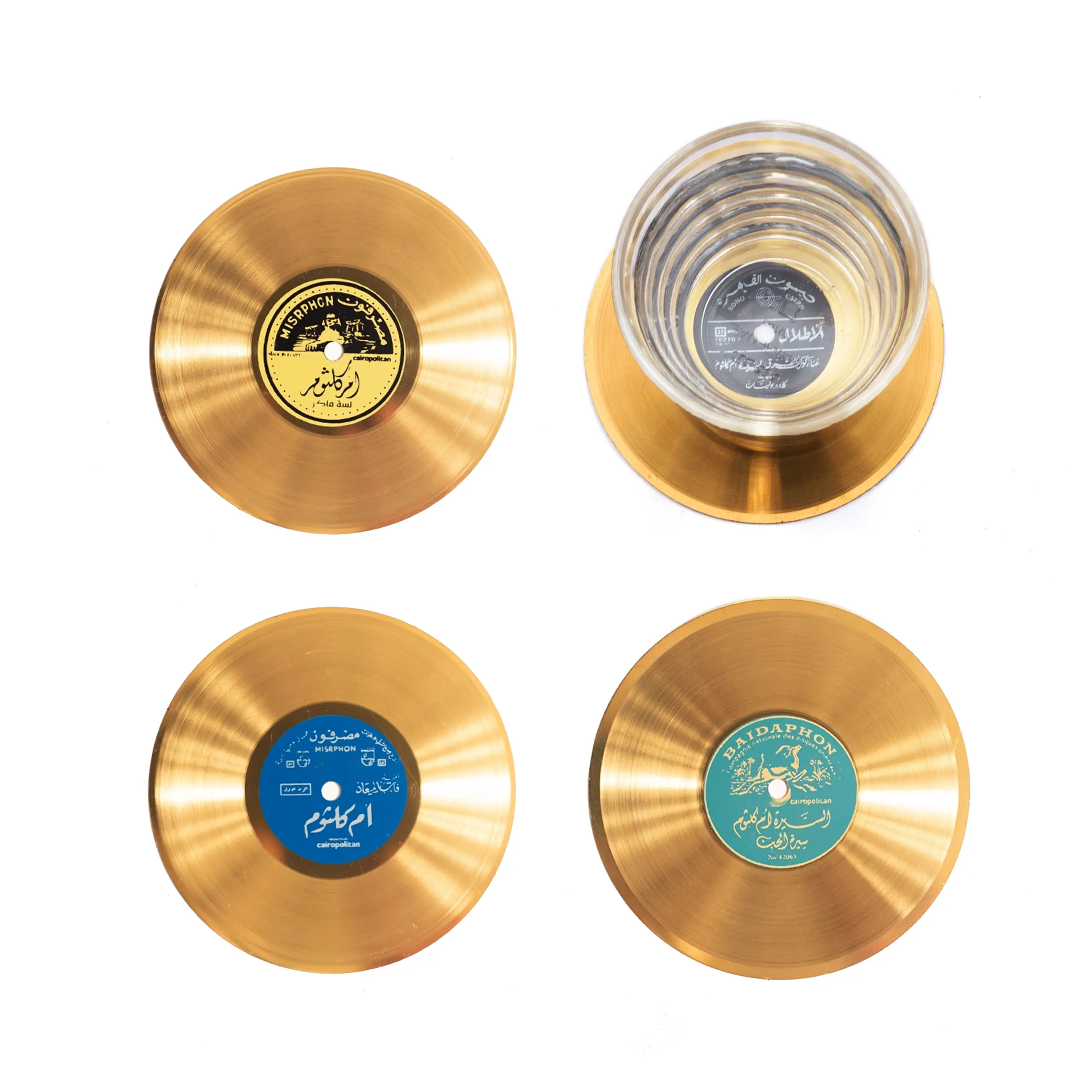 RecorDrink Gold Coaster™