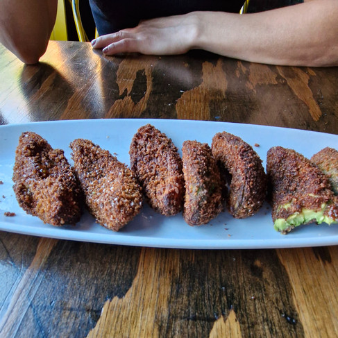 Aguacate frito