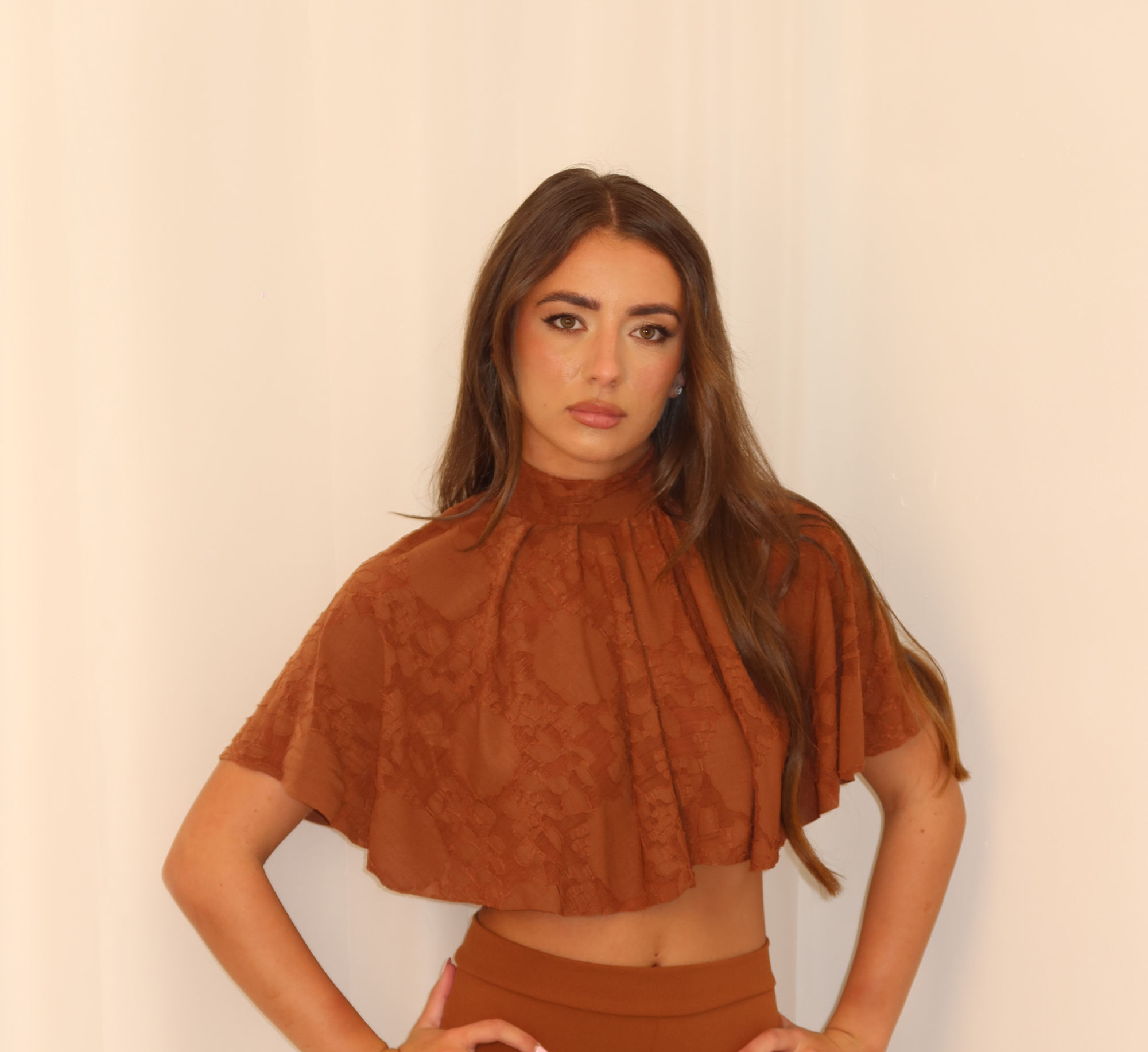 Flair cape top
