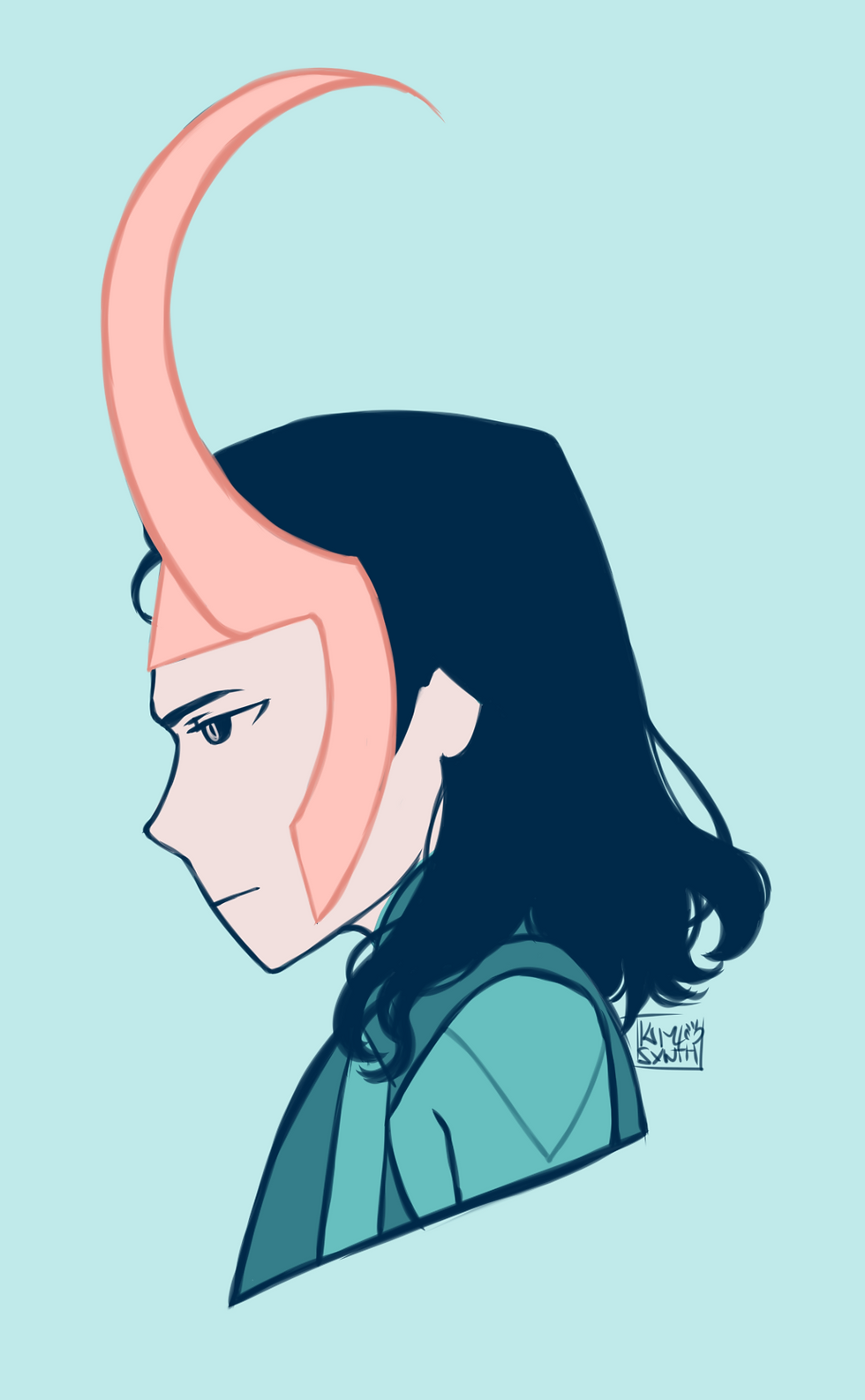 Headshot Simple - Loki