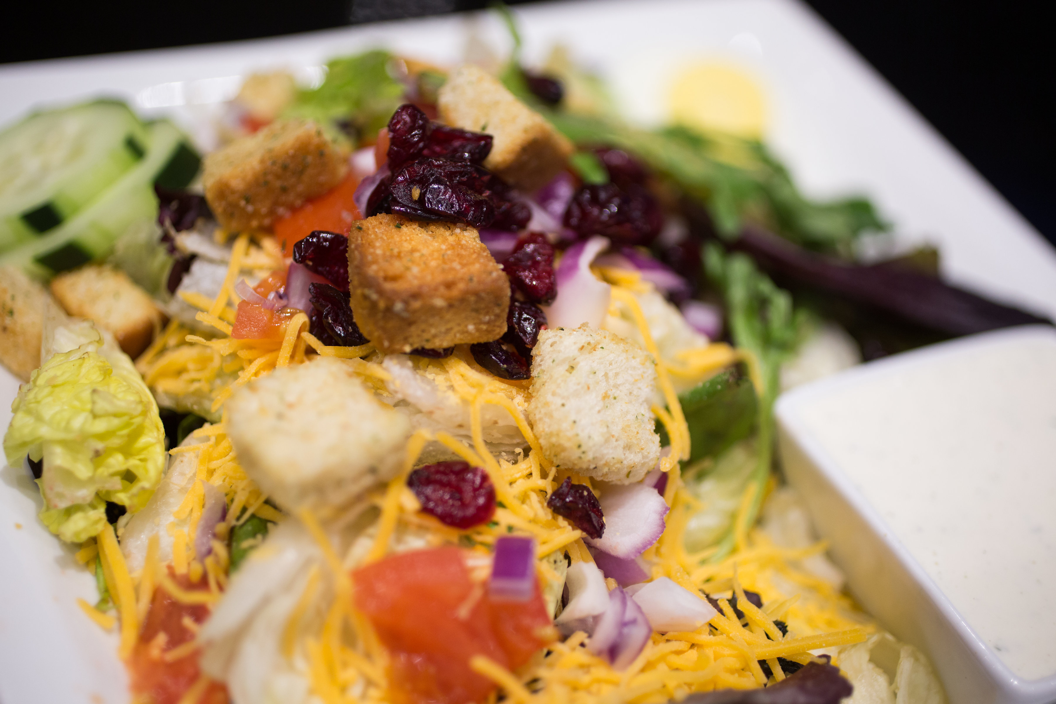 Arranged Food and Objects