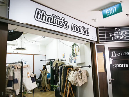 Storefront of Bhabie's Market