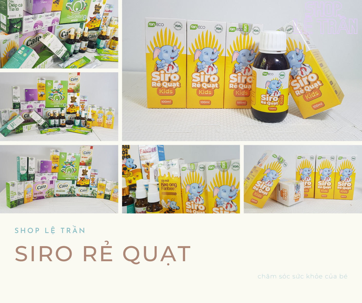 Siro Ho Rẻ Quạt