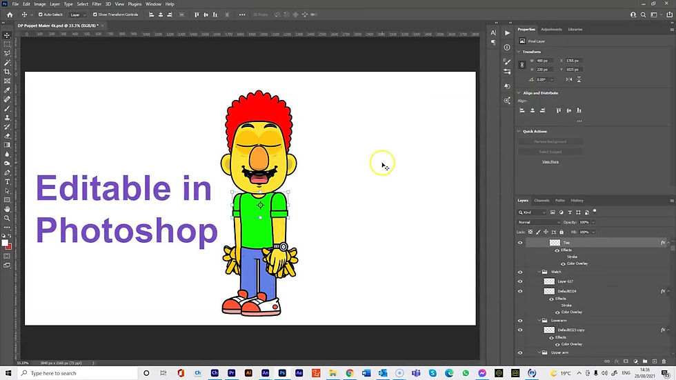 Thumbnail: 12 + Editable Vtuber Cartoon Character Pack