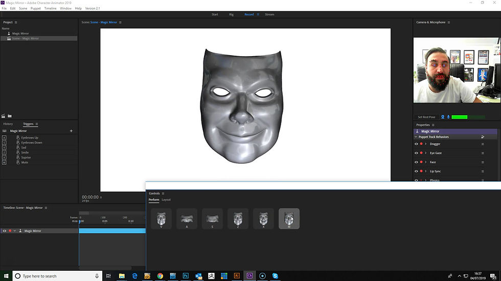 Thumbnail: Magic MirrorPuppet