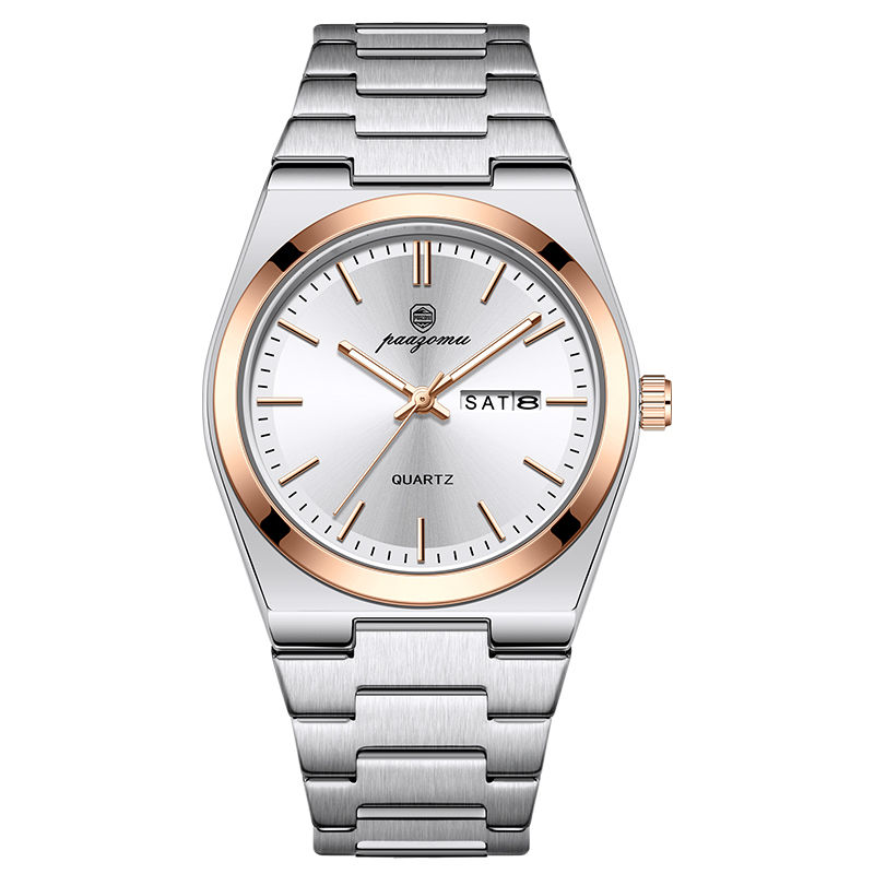 Miniatura: Relógio masculino de luxo PAAZOMU, à prova d'ágUA.