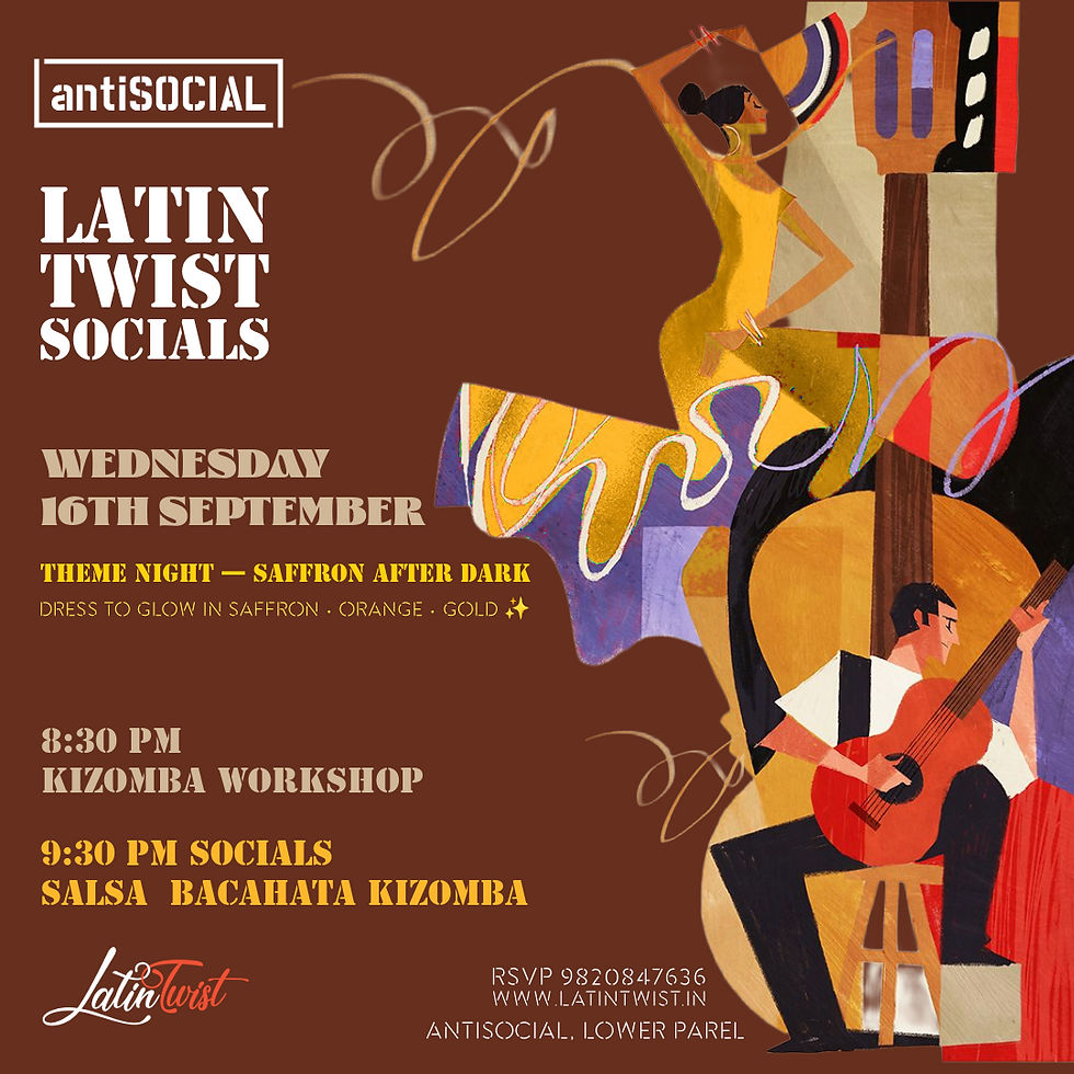 Latin Twist Socials — Kizomba Workshop | Lower Parel