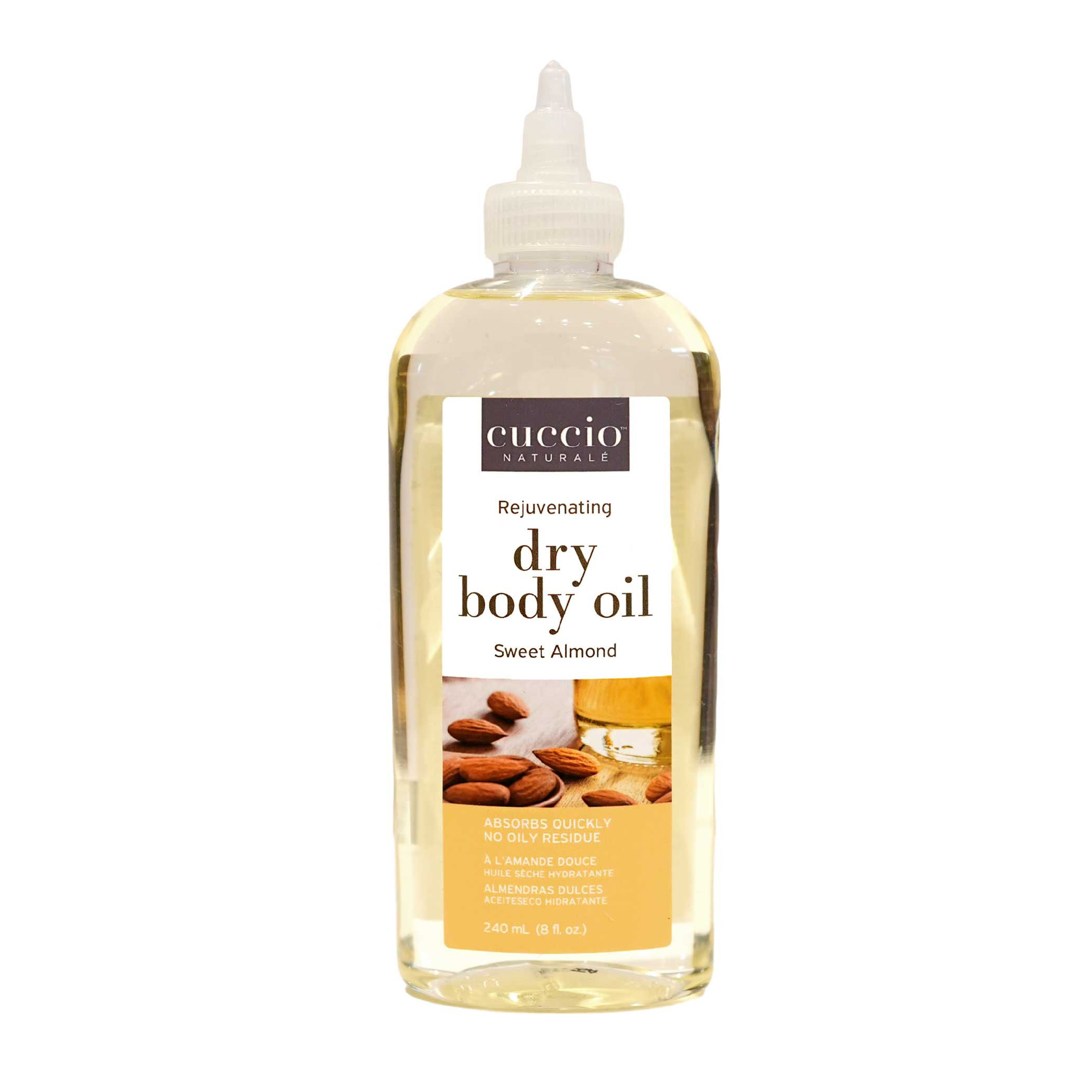 Cuccio - Sweet Almond Dry Body Oil 8oz