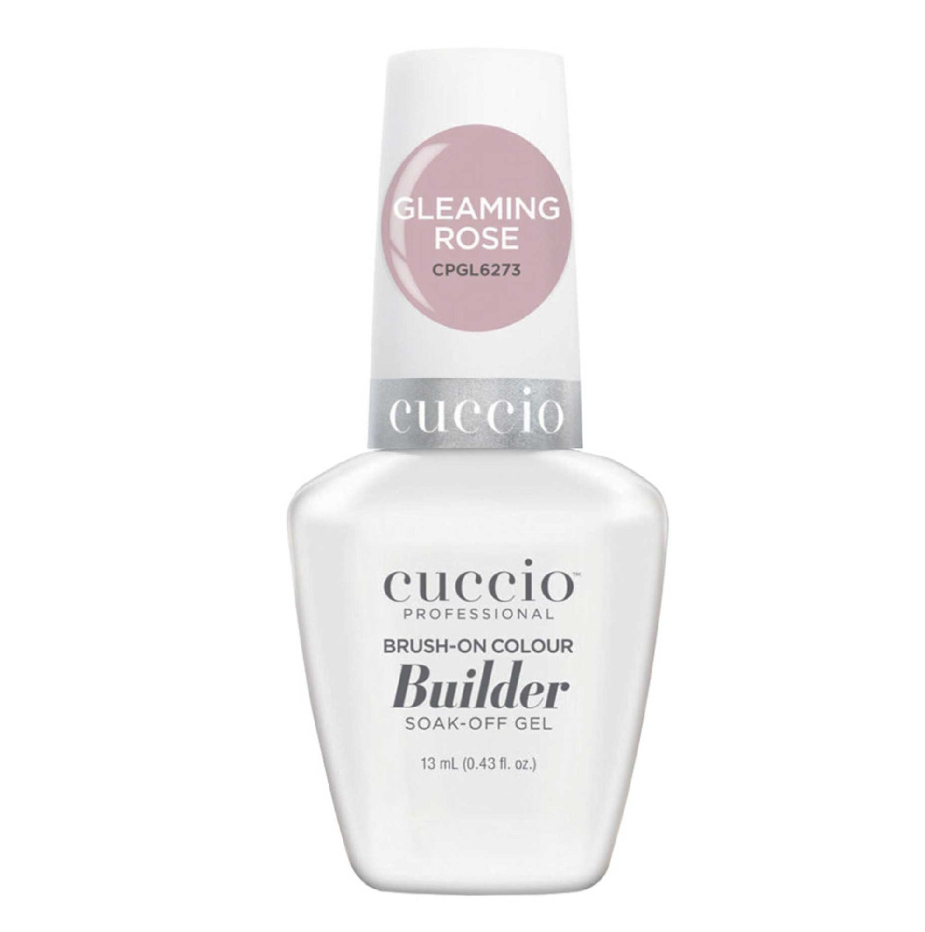 Cuccio - Brush-On Color Builder Soak Off Gel 13ml (Gleaming Rose)