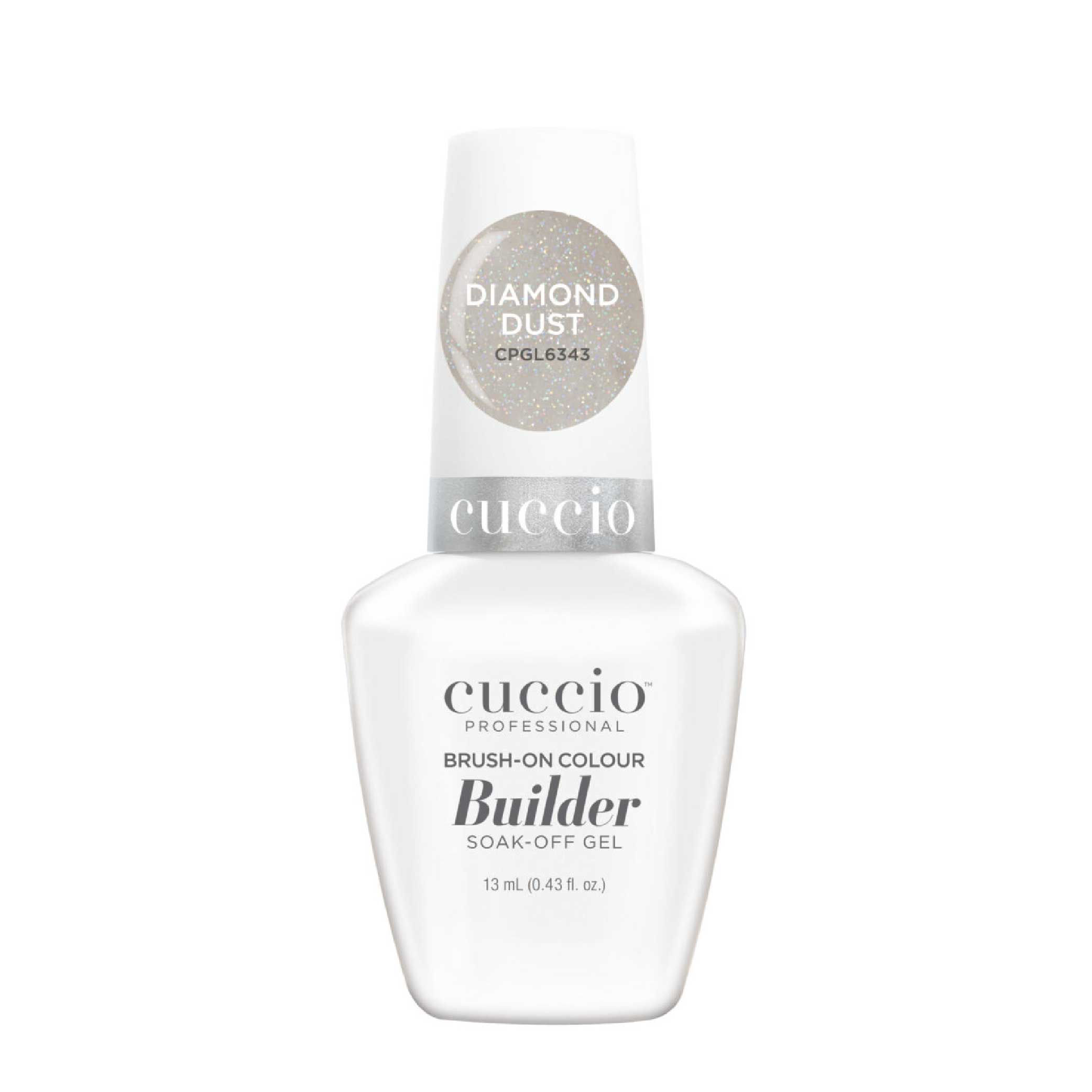 Cuccio - Brush-On Color Builder Soak Off Gel 13ml (Diamond Dust)