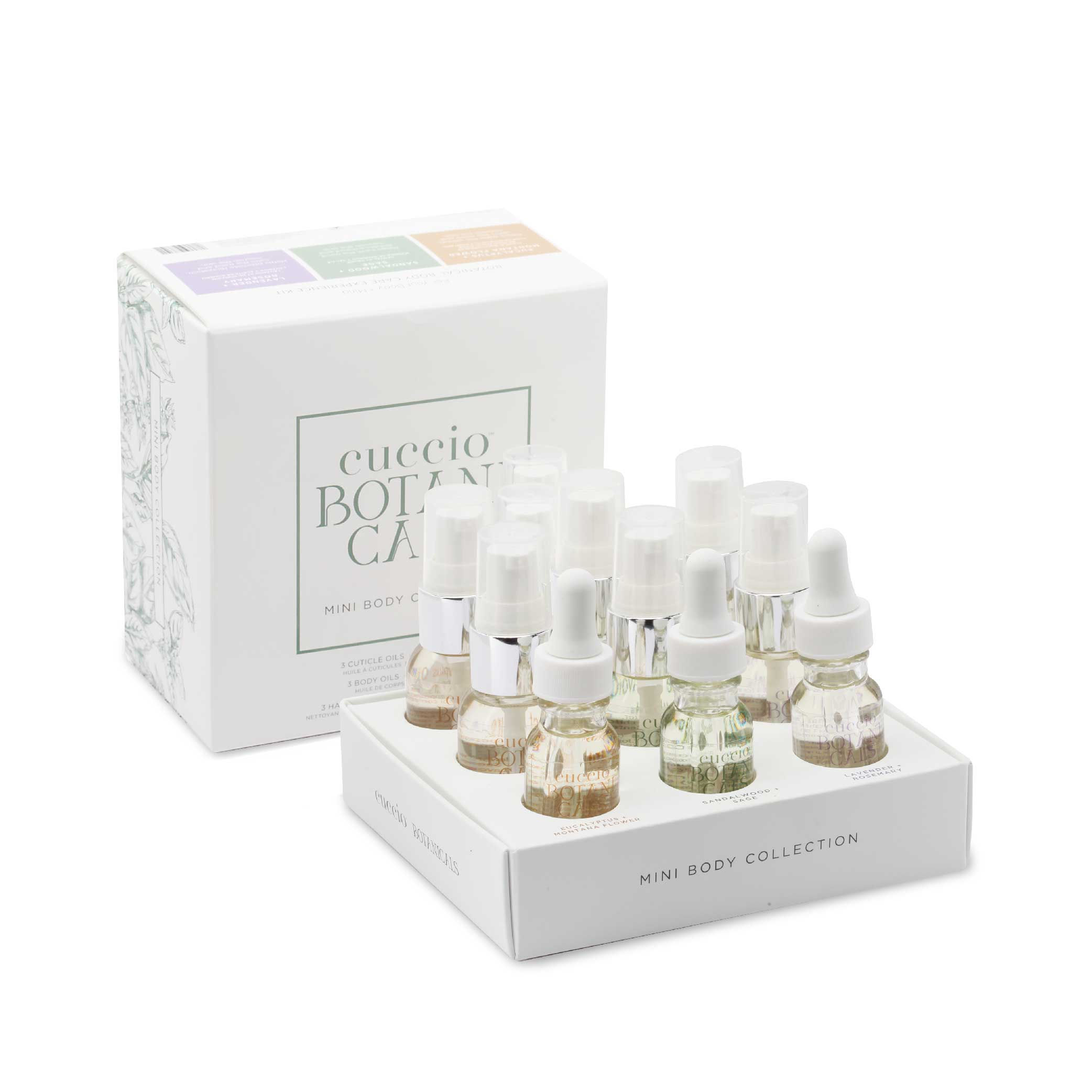 Cuccio - Botanicals Mini Body Collection