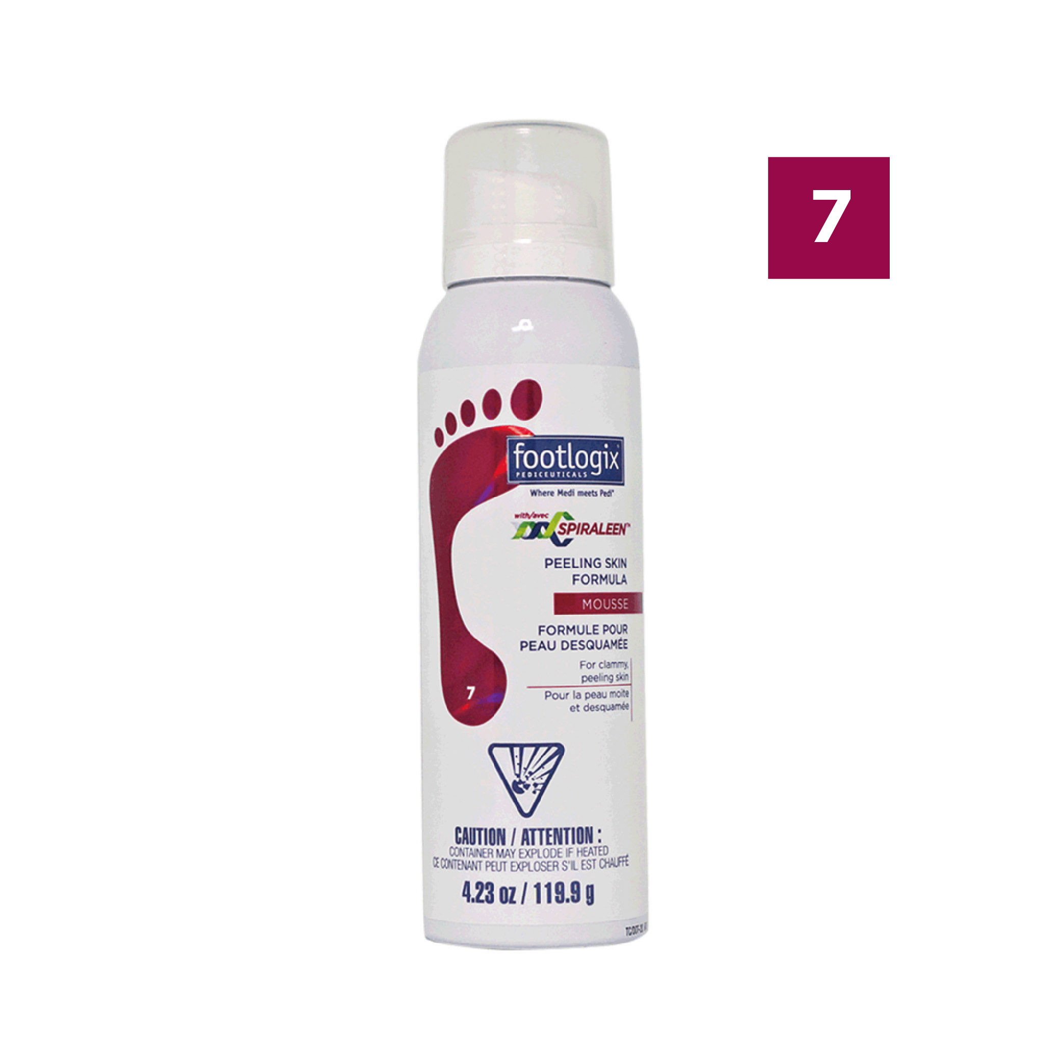 Footlogix - #7 Peeling Skin Formula 125ml