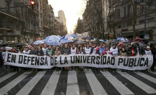 Universidades nacionales convocan a un paro por tres días y reclaman la aplicación de la Ley de Financiamiento
