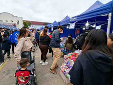 La Feria Tope convocó a una multitud y las ofertas se agotaron antes del cierre