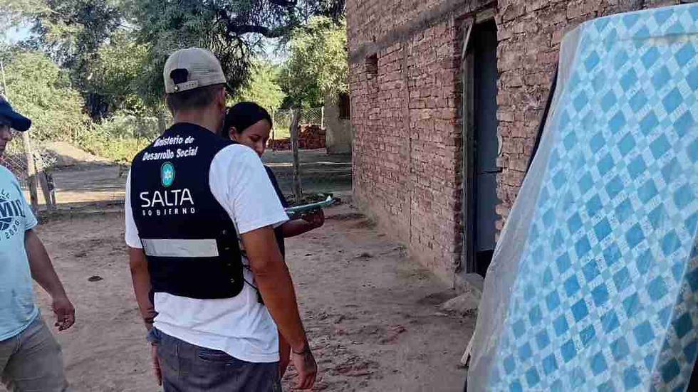 El Gobierno continúa con la asistencia en Rivadavia Banda Sur