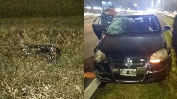 Tragedia en Panamericana: un nene de 9 años cayó por una pendiente en bicicleta y murió atropellado