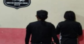 Misteriosa mujer con televisor demorada en #Oran