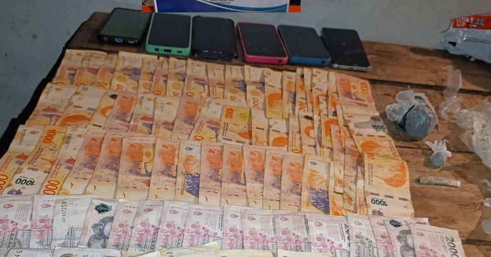 Cayeron dos hombres en operativo antidrogas en #LasLajitas