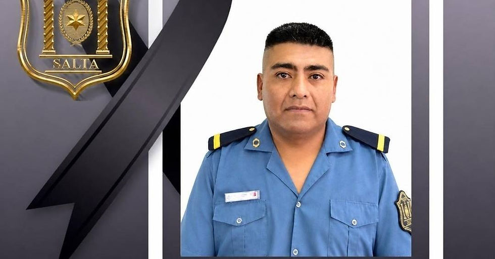 #Capital Fallece Suboficial Principal Diego Guaymas tras siniestro vial