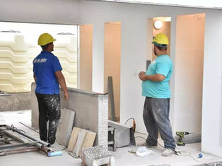 Avanza la construcción de un centro de desarrollo infantil en Coronel Moldes