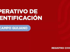 El móvil del Registro Civil estará en Campo Quijano
