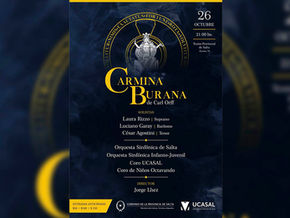 #Capital Llega Cármina Burana, fuerza primitiva y arrolladora