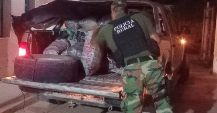 Secuestraron 800 kilos de carbón ilegal en #Pichanal