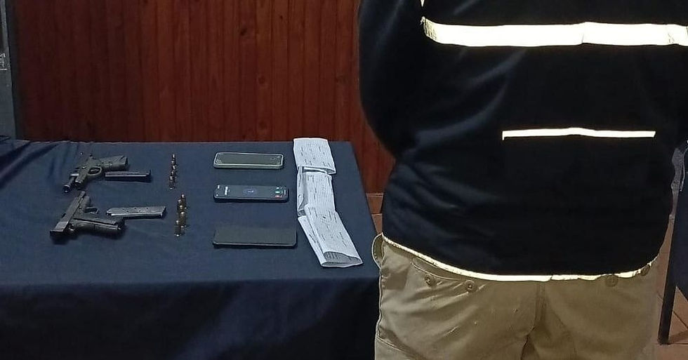 #SalvadorMazza Tres detenidos y secuestro de pistolas en investigación