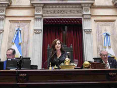 Villarruel desafía la motosierra de Milei y otorga un plus salarial en el Senado