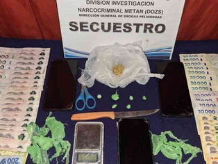 #Metan Desarticulan boca de expendio de drogas: un detenido