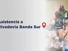 Más de 18 mil kilos de alimentos entregados en Rivadavia Banda Sur