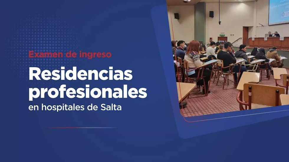 Salud informa la logística para el Examen de Ingreso a Residencias 2026