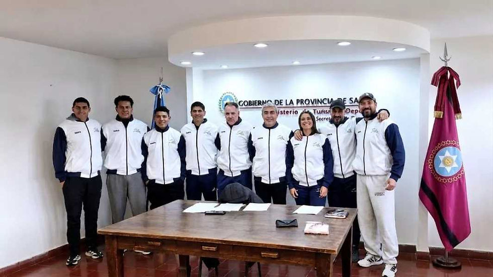 Reunión de trabajo para fortalecer la organización y el funcionamiento de los espacios deportivos provinciales
