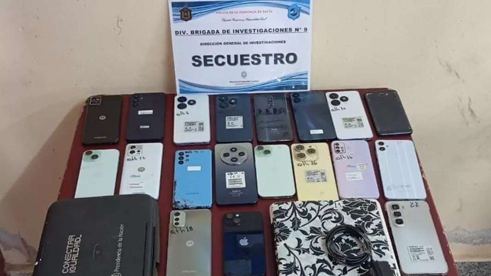 La Policía desarticuló una banda delictiva vinculada a juegos de azar ilegales en Las Lajitas