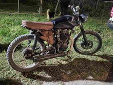 Madrugada de controles: secuestran moto irregular en #RosarioDeLaFrontera