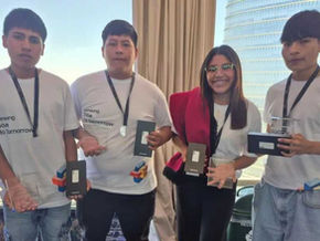 Un equipo de Campo Quijano ganó el concurso nacional de innovación Samsung Solve for Tomorrow