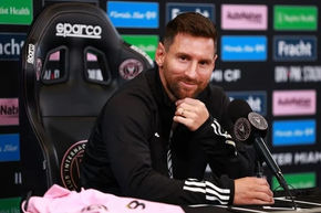 "Estoy muy feliz de haber tomado esta decisión de venir a los Estados Unidos", afirmó Messi