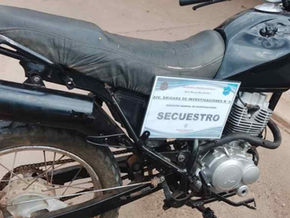 Secuestraron moto en Apolinario Saravia: joven a disposición de la Justicia