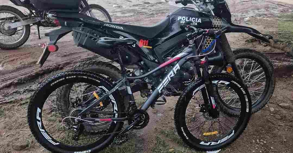 Increíble hallazgo en #Tartagal: Motoristas recuperan bicicleta robada