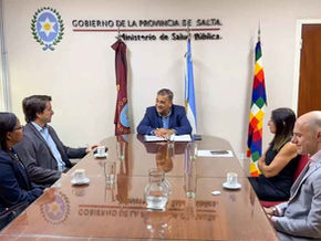 Salud Pública firmó un convenio para fortalecer la asistencia sanitaria especializada en la Puna