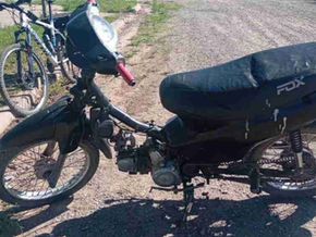 Bicipolicías secuestraron moto en #RosarioDeLaFrontera esta mañana