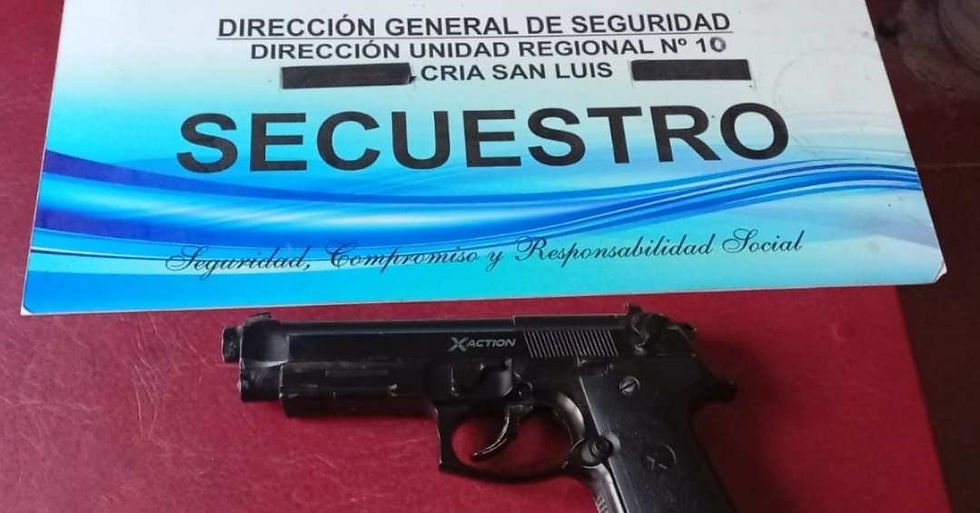 Detuvieron a dos por intento de robo armado en #RosarioDeLerma