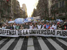 Universidades nacionales convocan a Marcha Federal para exigir el financiamiento educativo